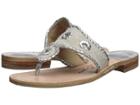 Jack Rogers Isla (white/silver) Women's Sandals