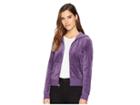 Juicy Couture Robertson Velour Jacket (extracurricular) Women's Coat