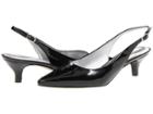 Trotters Prima (black Patent) Women's 1-2 Inch Heel Shoes