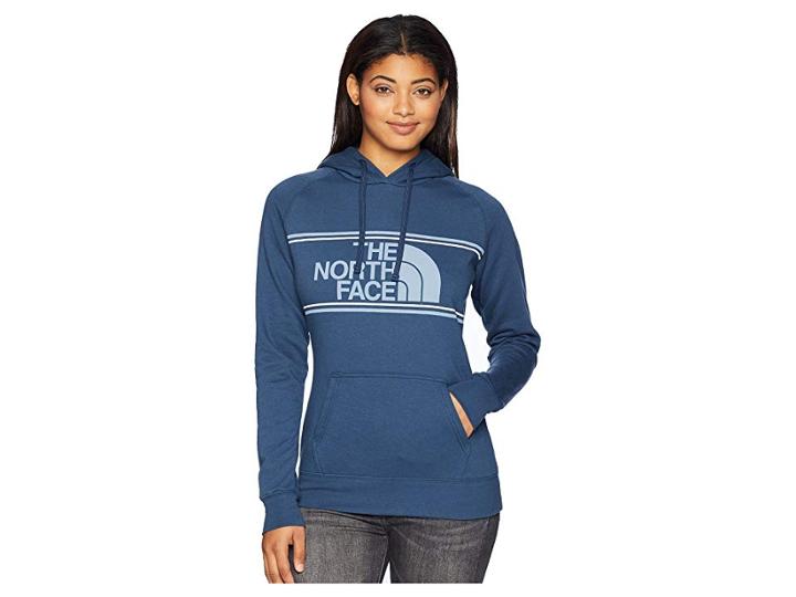 The North Face Edge To Edge Pullover Hoodie (blue Wing Teal) Women's Sweatshirt