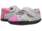 Pediped Jake Originals (infant) (silver) Girl's Shoes