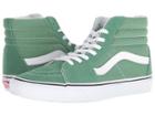 Vans Sk8-hitm (deep Grass Green/true White) Skate Shoes