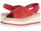 Marc Fisher Ltd Glenna (red Suede) Women's Shoes