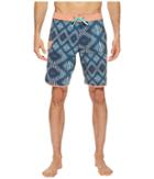 Vissla Sumbawa Washed Four-way Stretch Boardshorts 20 (dark Naval) Men's Swimwear