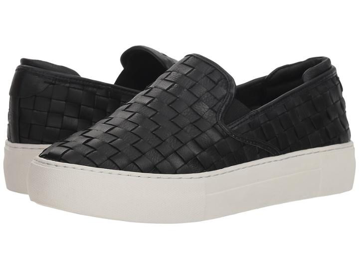 J/slides Proper (black Leather) Women's Shoes