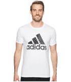 Adidas Badge Of Sport American Tee (white/black) Men's T Shirt