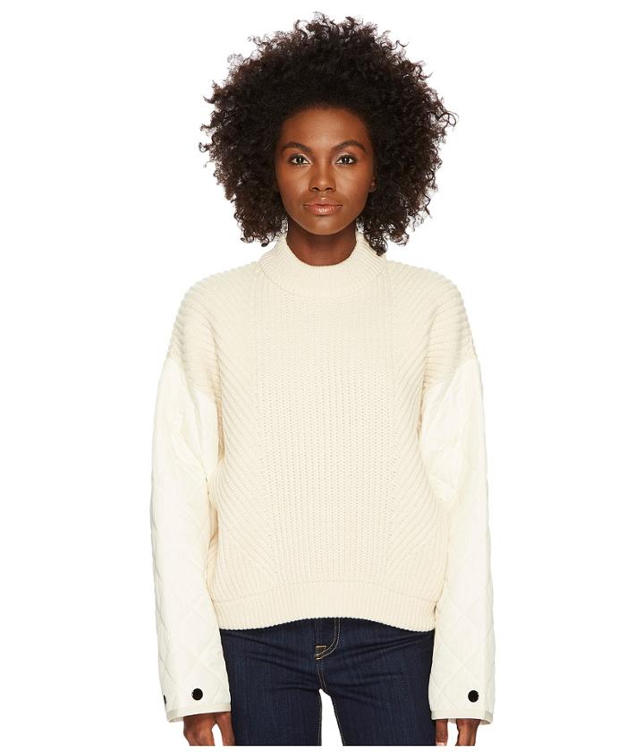 Sportmax Casa Runway Chunky Sweater (ivory) Women's Sweater