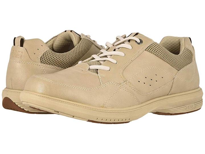 Nunn Bush Kore Walk Moc Toe Oxford (bone) Men's Shoes