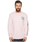 Quiksilver Quik Tropics Long Sleeve Shirt (pink) Men's Long Sleeve Pullover