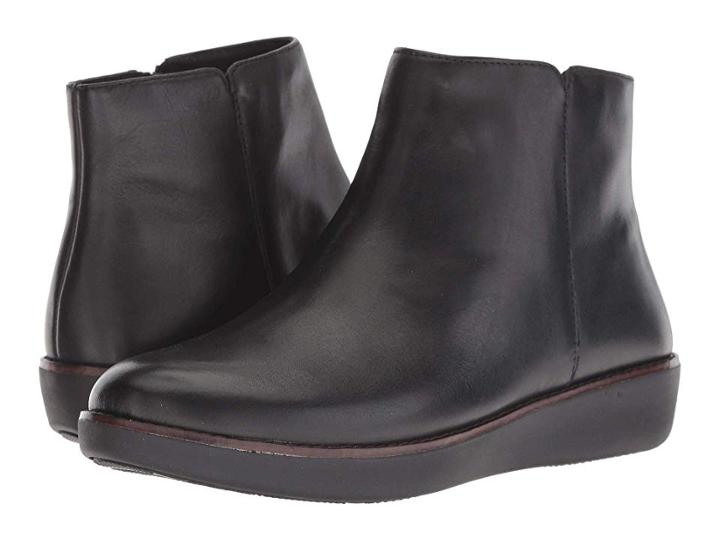 Fitflop Ziggy Zip (black) Women's  Boots