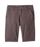 Ag Adriano Goldschmied Kids The Cooper Sueded Twill Chino Shorts (big Kids) (raw Grey) Boy's Shorts
