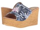 Sbicca Pimlico (denim) Women's Wedge Shoes