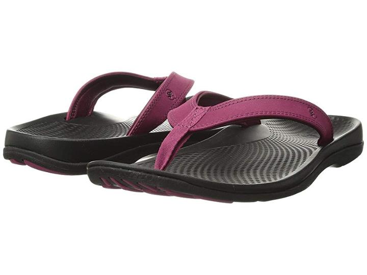 Superfeet Outside Sandal 2 (sangria/black) Women's Sandals