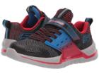 Skechers Kids Nitrate 2.0 97310l (little Kid/big Kid) (black/red) Boy's Shoes