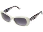 Guess Gu7476 (ivory/gradient Smoke) Fashion Sunglasses