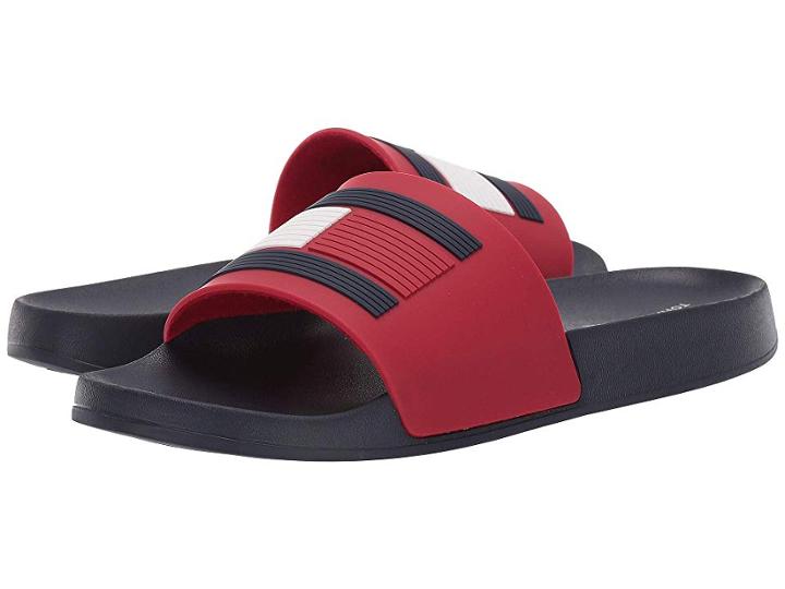 Tommy Hilfiger Dillis (medium Red Synthetic) Women's Sandals