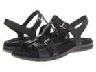Ecco Babette Sandal T-strap (black Feather) Women's Shoes