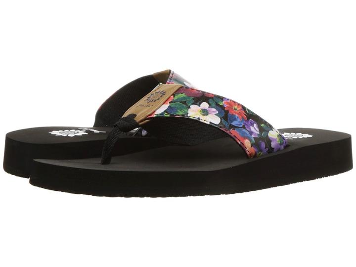 Yellow Box Rhodes (black) Women's Sandals