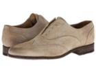 Frye Harvey Wingtip (sand Suede) Men's Lace Up Wing Tip Shoes