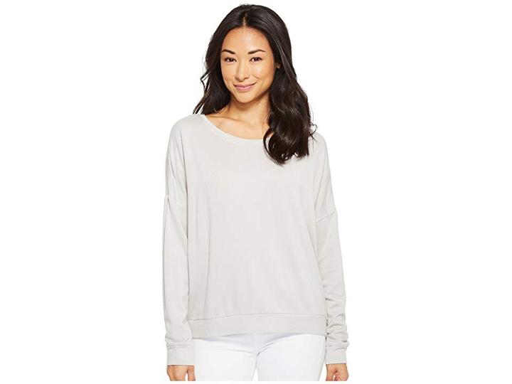 American Rose Savannah Dolman Sleeve Fleece Sweatshirt (cloud) Women's Sweatshirt
