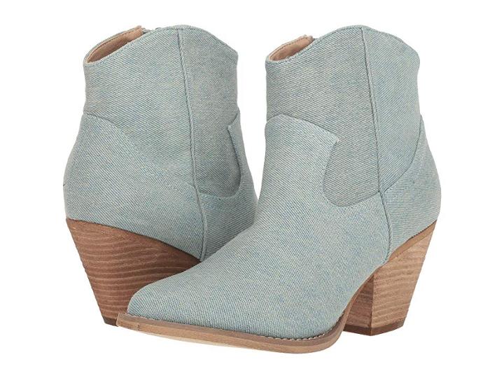 Jane And The Shoe Kara (light Blue Denim) Women's Boots