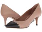Emporio Armani Bicolor Heel (black/nude) Women's Shoes