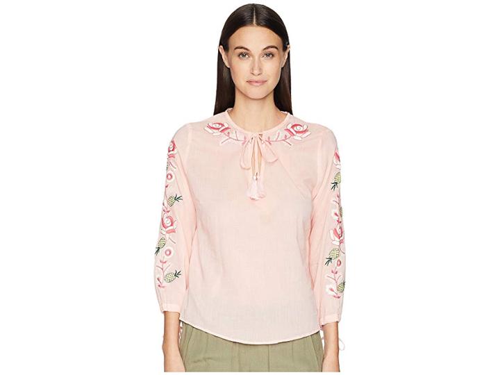 Letarte Long Sleeve Top (rose) Women's Swimwear