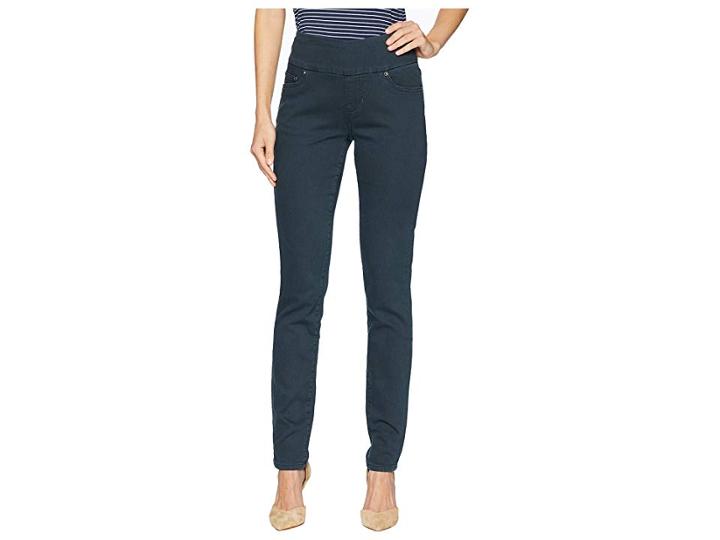 Jag Jeans Nora Skinny Pull-on Knit Denim Jeans (blue Moon) Women's Jeans