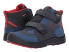 Keen Kids Hikeport Mid Strap Wp (little Kid/big Kid) (dress Blues/blue Nights) Boy's Shoes