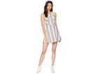 Bcbgeneration Variegated Stripe Dress (black/multi) Women's Dress