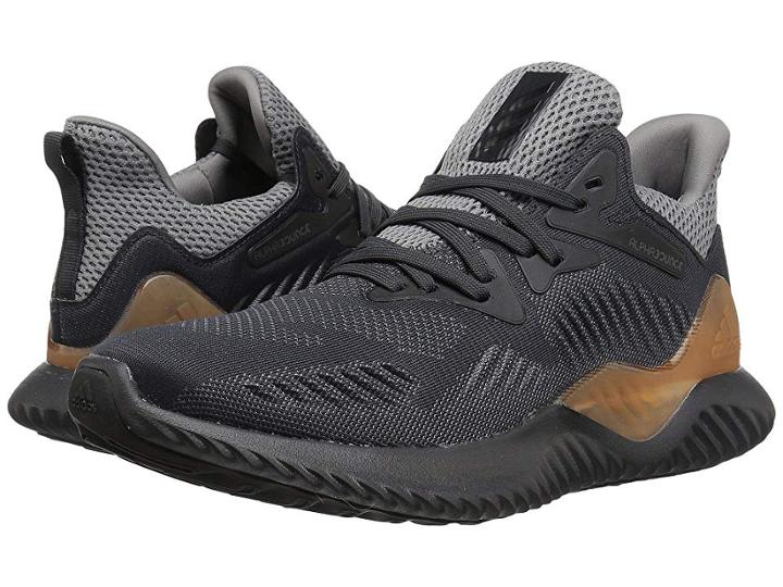 Adidas Kids Alphabounce Beyond (big Kid) (grey/carbon) Boys Shoes