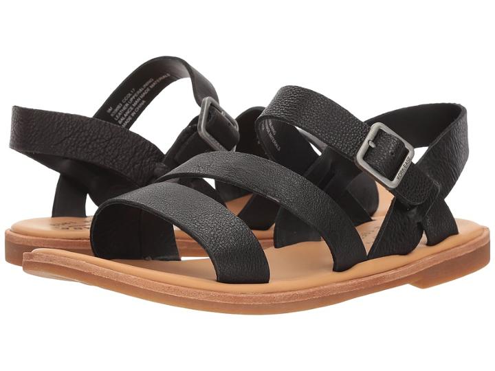 Kork-ease Nogales (black Full Grain Leather) Women's Sandals