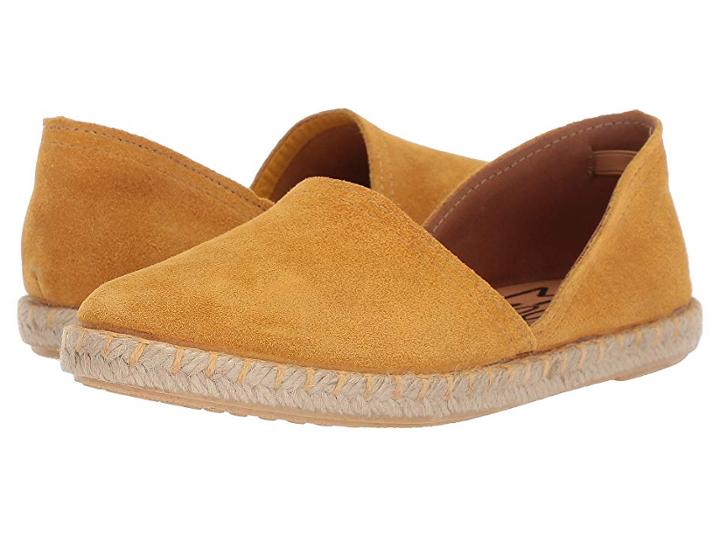 Miz Mooz Celestine (mustard) Women's Flat Shoes