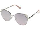 Guess Gf6056 (shiny Silver/pink Gradient Flash Lens) Fashion Sunglasses