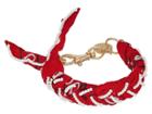 Rebecca Minkoff Braided Bandana Bracelet (red) Bracelet