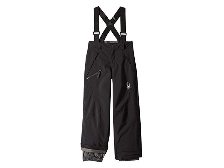 Spyder Kids Propulsion Pants (big Kids) (black/black) Boy's Outerwear