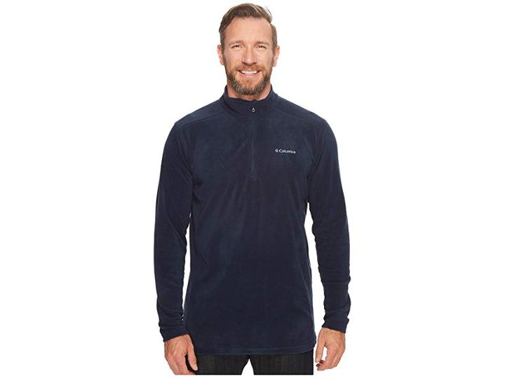 Columbia Big Tall Klamath Rangetm Ii 1/2 Zip (collegiate Navy Solid) Men's Coat