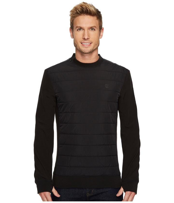 Timberland Padded Pullover (black) Men's Clothing
