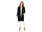 Michael Michael Kors Velevt Coatigan (black) Women's Sweater