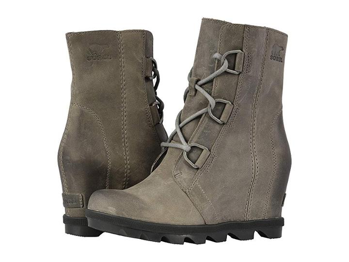 Sorel Joan Of Arctictm Wedge Ii (quarry) Women's Waterproof Boots