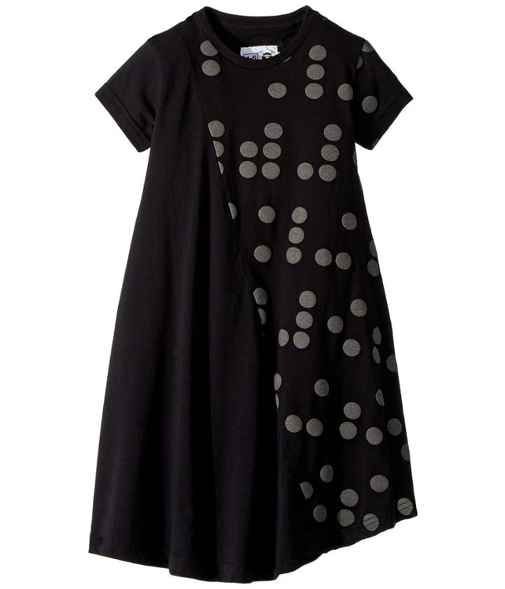 Nununu Braille 360 Dress (toddler/little Kids) (black) Girl's Dress