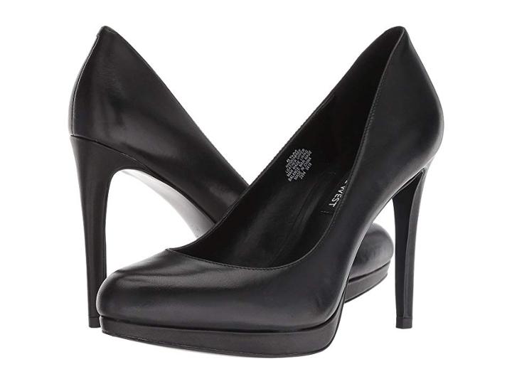 Nine West Quabree (black Leather) Women's Shoes