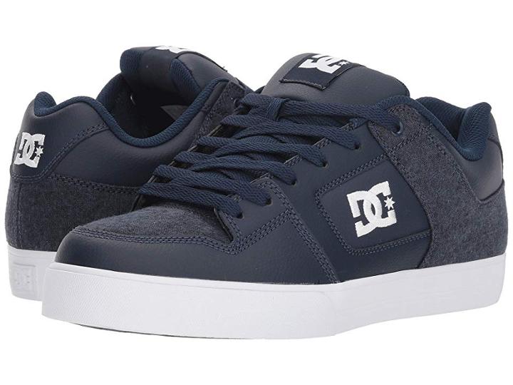 Dc Pure Se (navy) Men's Skate Shoes