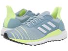 Adidas Running Solar Glide (ash Grey/footwear White/hi-res Yellow) Women's Shoes