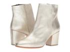 Rachel Comey Fete (white/gold Distressed Leather) Women's Boots