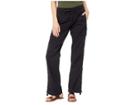 Unionbay Lilah Knit Waist Convertible Stretch Twill Pants (black) Women's Casual Pants