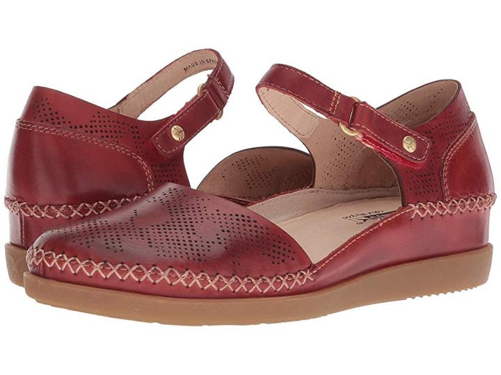 Pikolinos Cadaques W8k-0548 (sandia) Women's Hook And Loop Shoes
