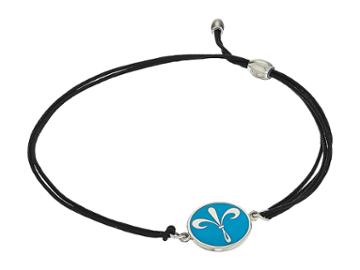 Alex And Ani Kindred Cord Kappa Kappa Gamma Bracelet (sterling Silver) Bracelet