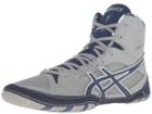 Asics Cael(r) V7.0 (light Grey/estate Blue/white) Men's Wrestling Shoes