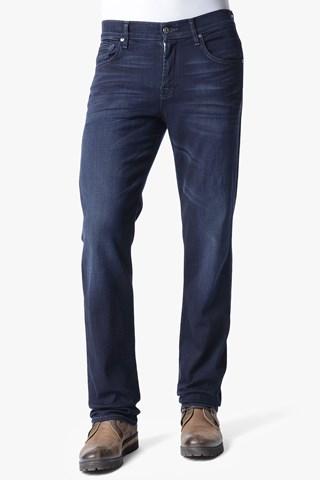 7 For All Mankind Luxe Performance: Carsen Easy Straight In Blue Ice